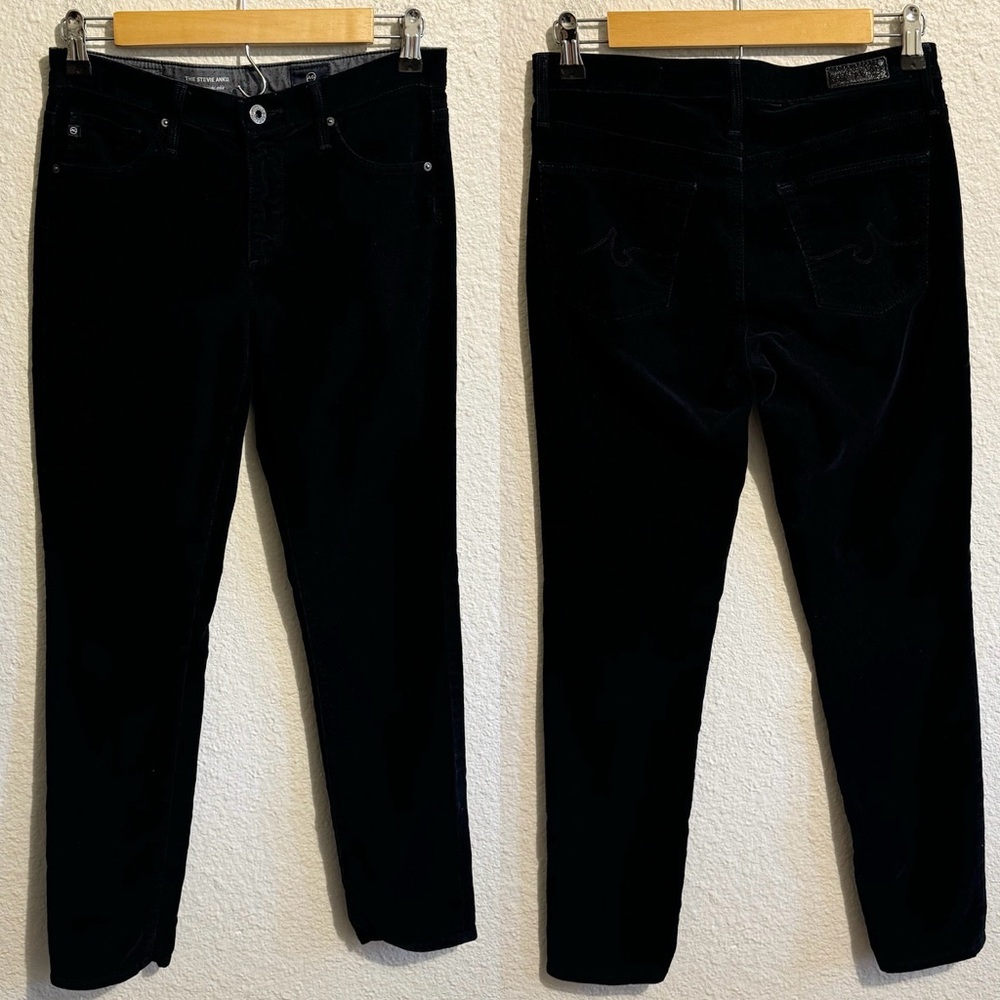 AG Adriano Goldschmied The Stevie Ankle Slim Straight Jodhpur Corduroy Pant 26